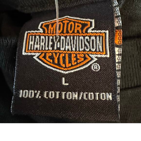 Harley Davidson Youth Large Long Sleeve Shirt Killer Creek HD Roswell GA - Picture 4 of 5